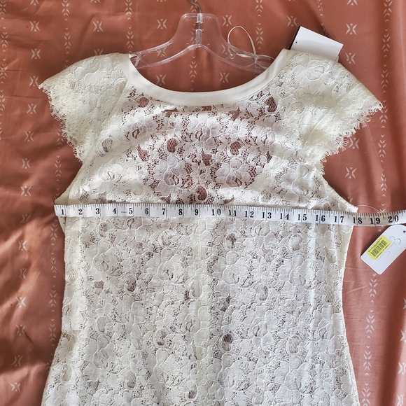 Jessica Simpson Delicate Sheer Lace Dress - Picture 7 of 8